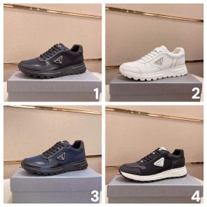 Prada men's fashionable and versatile casual sports shoes