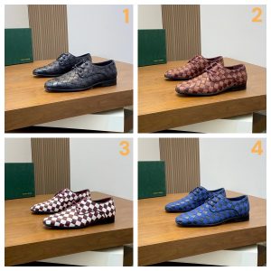 BV new men's casual slip-on leather loafers