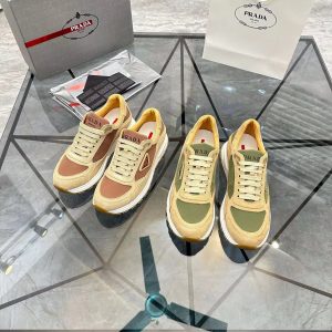 Prada's new men's low-top fashionable and versatile sports casual shoes