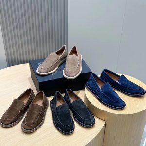 Dolce & Gabbana new men's fashionable versatile cowhide suede moccasin shoes