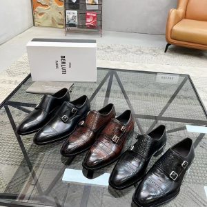 Bruti new men's fashion genuine leather casual business shoes