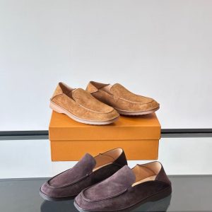 Tod's new men's fashion suede versatile casual non-slip loafers