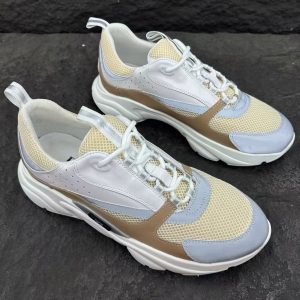 Dior new men's and women's fashion all-match foam vacuum sole casual shoes