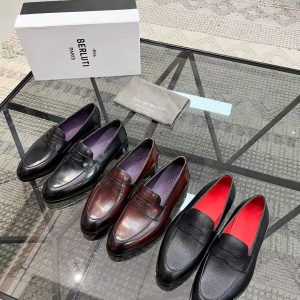 Bruce's new men's fashion casual all-match genuine leather business shoes