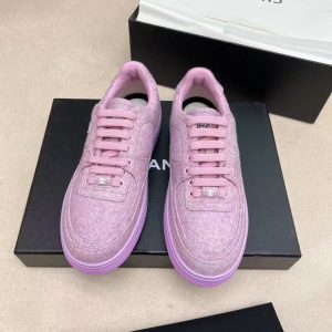Chanel's new women's popular genuine leather high-end fashionable versatile comfortable breathable sports casual shoes
