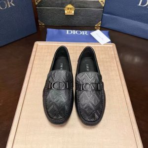 Dior new men's trendy, comfortable, versatile and breathable genuine leather loafers
