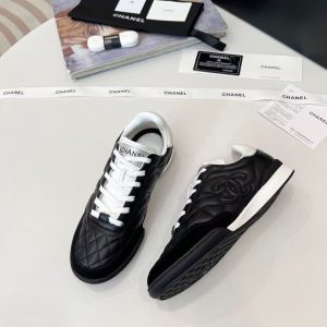 Chanel new men's and women's genuine leather trendy versatile fashion elegant casual sports shoes