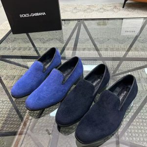 Dolce & Gabbana new men's fashionable and versatile genuine leather high-end business casual leather shoes