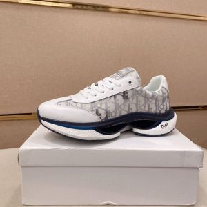 Dior new men's fashionable and versatile genuine leather comfortable and breathable sports casual shoes