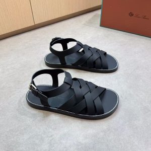 Loyo Pia's new popular men's fashionable, lightweight and comfortable cross-strap sandals