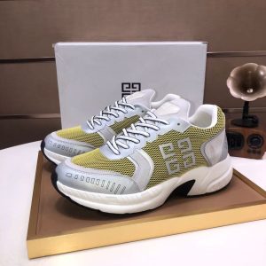Givenchy's new popular men's leather mesh fashionable and versatile comfortable and breathable casual sports shoes