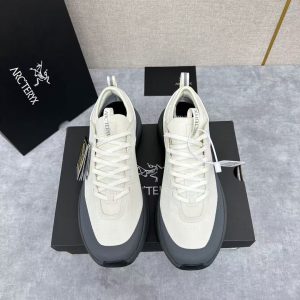 Arc'teryx new men's popular genuine leather mesh high-end fashion classic versatile comfortable wear-resistant breathable waterproof rock climbing cross-country shoes