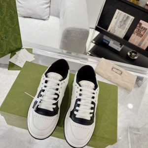 Gucci's new men's and women's styles, genuine leather lining, breathable and comfortable, retro-inspired design, couple's casual shoes