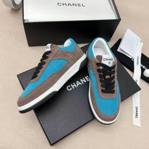 Chanel's new women's popular genuine leather fashionable and versatile comfortable and breathable sports casual shoes