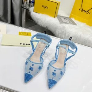 Dior new women's trendy and fashionable all-match genuine leather sheepskin outsole casual high heels