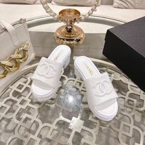 Chanel new style women's leather trendy versatile fashion casual sandals