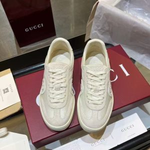 Gucci's new men's and women's styles are fashionable and versatile, with comfortable and breathable genuine leather couple's sports shoes