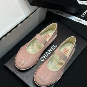 Chanel new women's leather trendy versatile fashion elegant casual shoes