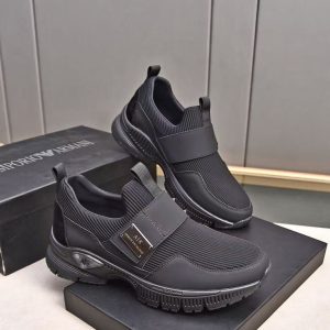 Armani's new men's fashionable, versatile, exquisite and elegant genuine leather, comfortable, breathable, high temperature and wear-resistant casual shoes
