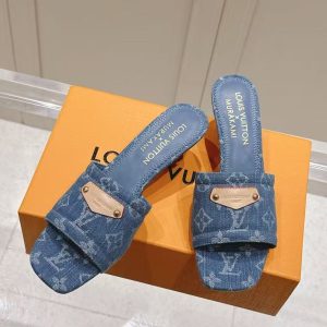 Louis Vuitton new ladies' fashionable and versatile exquisite and elegant leather high heels