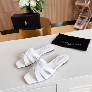 New Yves Saint Laurent women's fashionable and versatile comfortable genuine leather lining comfortable casual high heels