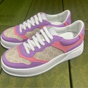 Gucci's new women's style is fashionable and versatile, with comfortable and breathable lining casual shoes