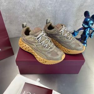 Gucci new men's style genuine leather trendy and fashionable versatile soft and delicate casual shoes