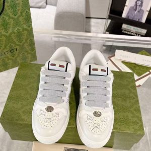 Gucci's new men's and women's styles are fashionable and super versatile. Genuine leather, dense fleece lining, comfortable and breathable couple's casual shoes