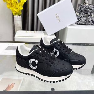Dior new men's trendy high-end comfortable and versatile breathable genuine leather casual sports shoes