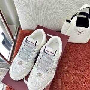 Gucci new men's and women's leather lining comfortable and breathable casual shoes