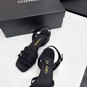 Chanel new women's fashionable versatile exquisite elegant leather lining comfortable custom leather rubber outsole high heels