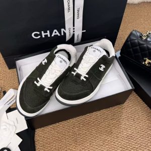 Chanel new men's and women's styles sheepskin leather trendy fashion versatile high mercerized cow suede waterproof fabric fashion casual sports shoes