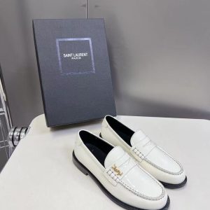 New Yves Saint Laurent men's fashionable and versatile genuine leather breathable and comfortable water-dyed cow lining casual shoes