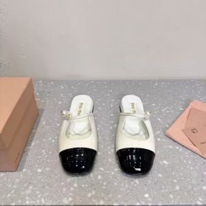 New Miu Miu women's style versatile lining comfortable breathable genuine leather retro Mary trendy fashion casual yoga shoes