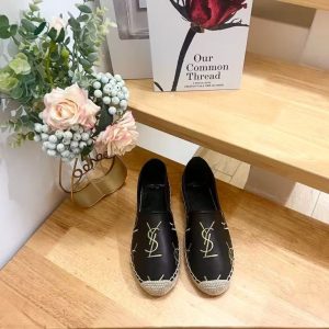 New Yves Saint Laurent women's fashionable and versatile comfortable genuine leather lining sheepskin comfortable casual fisherman shoes