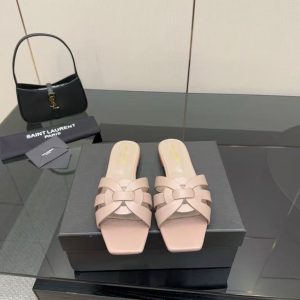 New Yves Saint Laurent women's fashionable and versatile comfortable genuine leather comfortable casual high heels