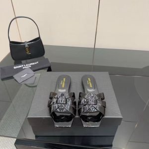 New Yves Saint Laurent women's fashionable and versatile comfortable genuine leather comfortable casual high heels