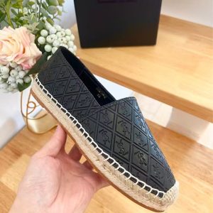 New Yves Saint Laurent women's fashionable and versatile comfortable genuine leather lining sheepskin comfortable casual fisherman shoes
