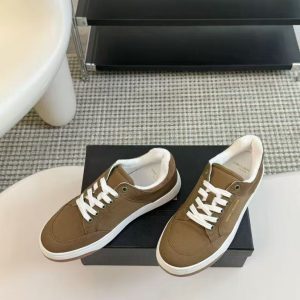 New Yves Saint Laurent men's and women's fashionable and versatile genuine leather breathable and comfortable casual shoes