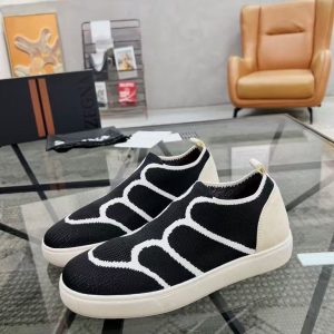 New Zegna men's versatile comfortable breathable leather rubber outsole fashion casual shoes